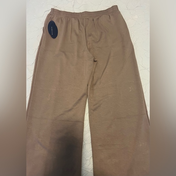 Scoop Womens Ultimate Scubaknit Seamed Sweatpants Color Mushroom XL (0552) - Picture 4 of 11